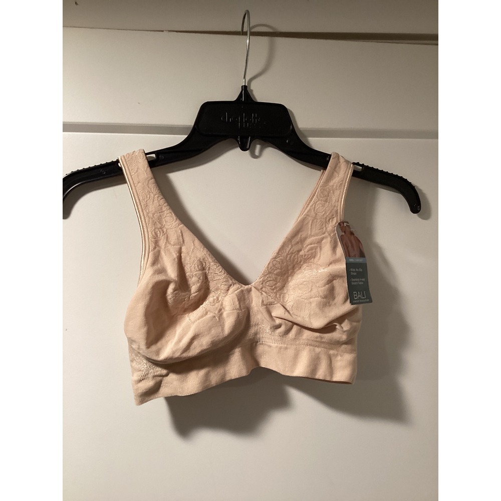Bali Comfort Revolution‎ Wireless Bra Sand Shell Nude DF3484 Small